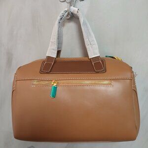 Tan Leather Dream Satchel